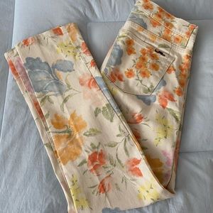LRL Floral Jeans